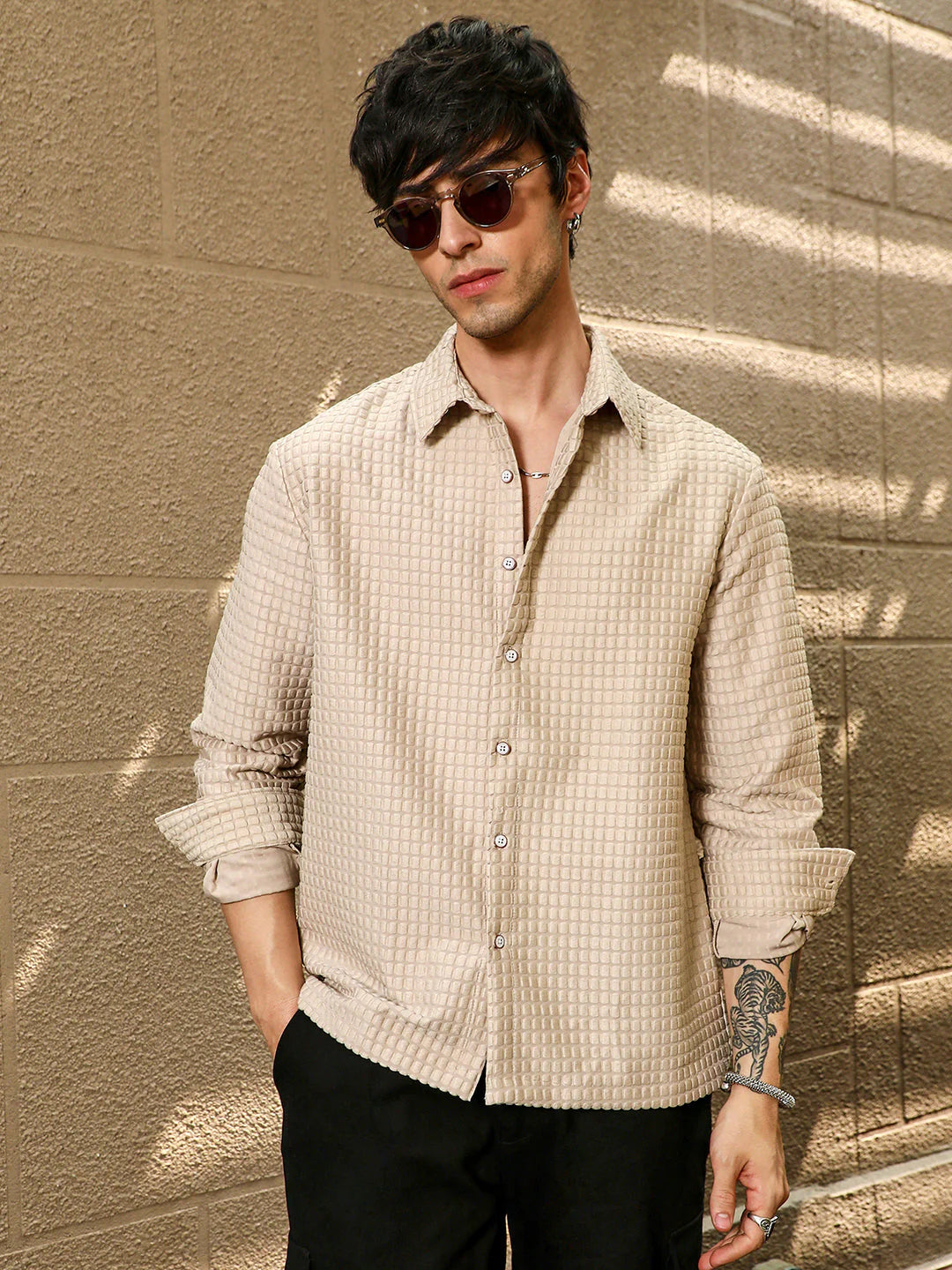 Men's Premium Casual Shirt โ Smart Fit & All-Day Comfort