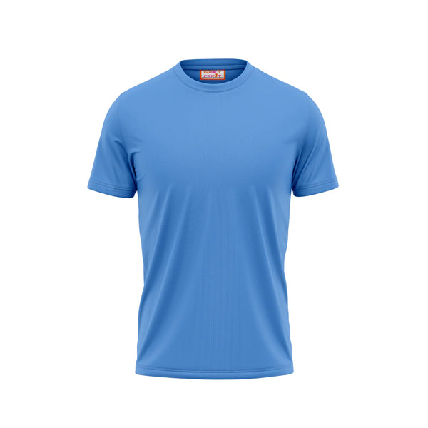 Sky Blue Round Neck T-Shirt